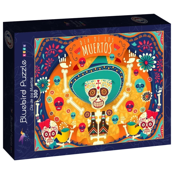 Bluebird 90082 - Dia de los Muertos - Kids 300 db-os puzzle