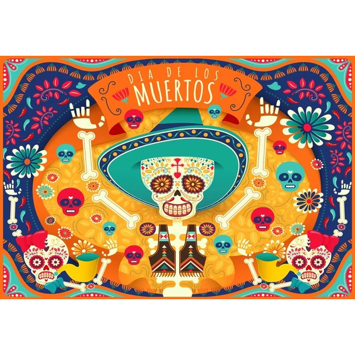 Bluebird 90082 - Dia de los Muertos - Kids 300 db-os puzzle