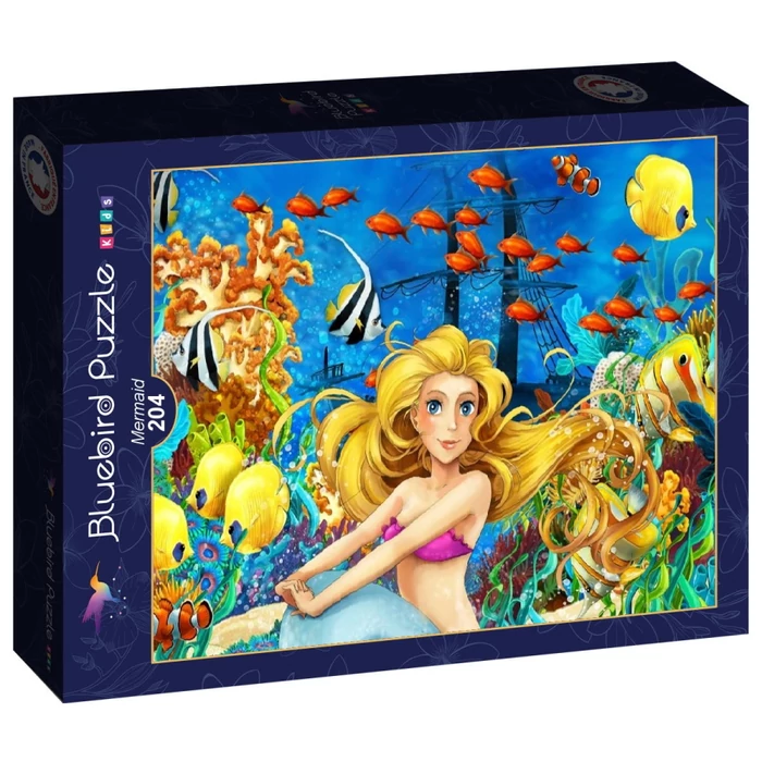 Bluebird 90068 - Mermaid - Kids 204 db-os puzzle