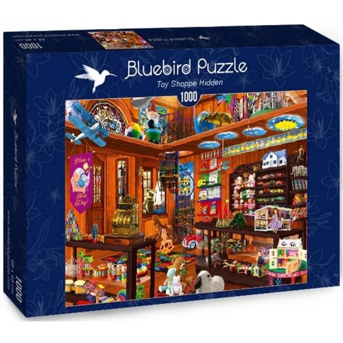 Bluebird 70227 - Toy Shoppe Hidden - 1000 db-os puzzle