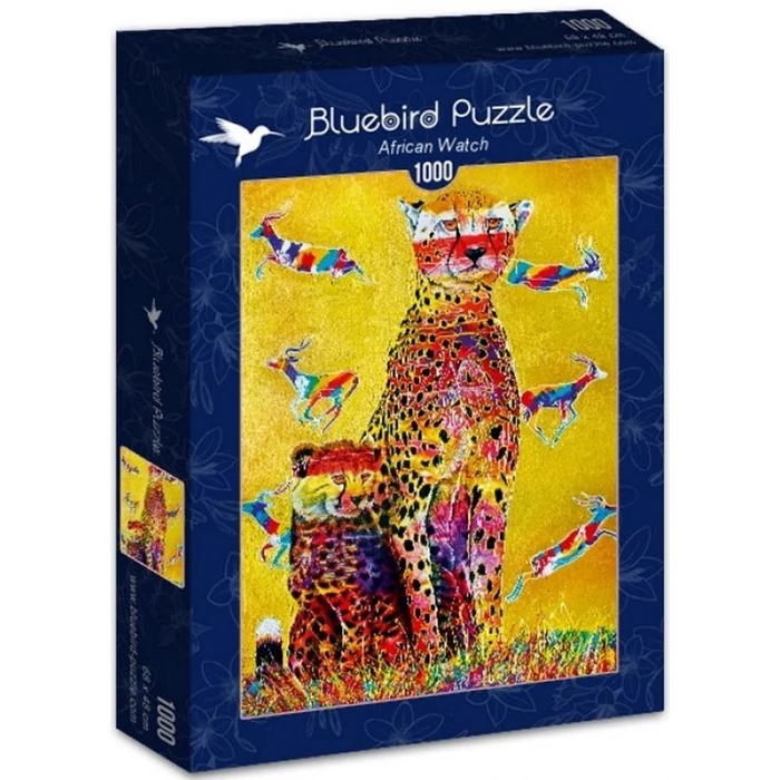 Bluebird 70301 - African Watch - 1000 db-os puzzle