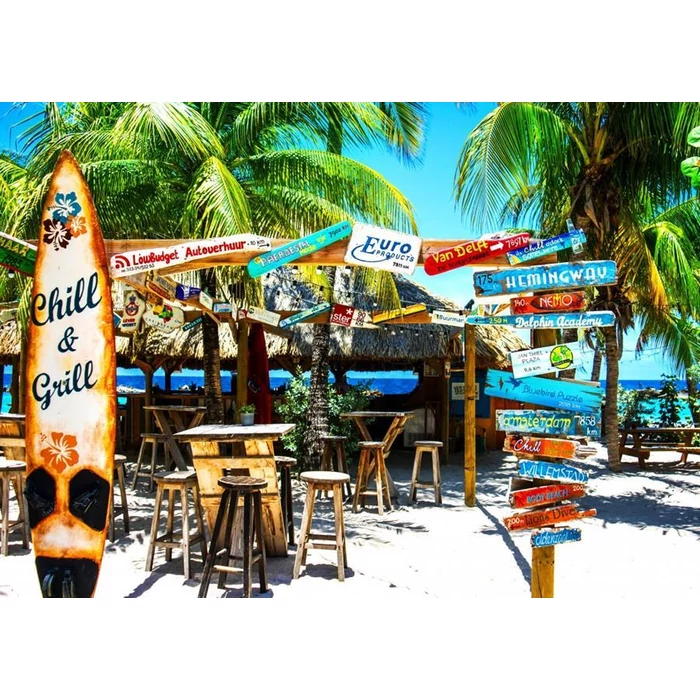 Bluebird puzzle 70016 - Willemstad Beach - 3000 db-os puzzle