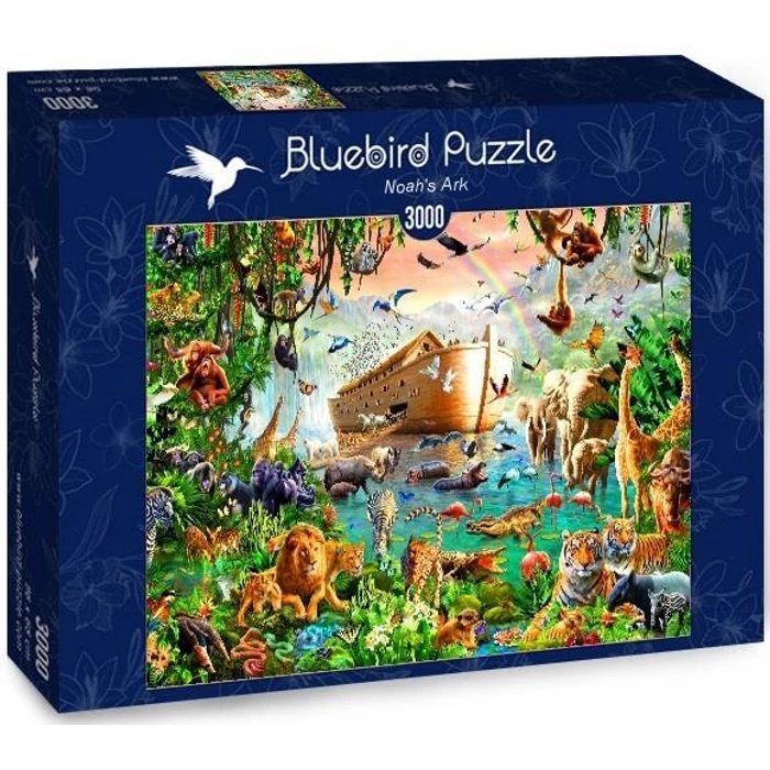 Bluebird puzzle 70162 - Noah's Ark - 3000 db-os puzzle