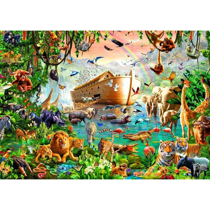 Bluebird puzzle 70162 - Noah's Ark - 3000 db-os puzzle