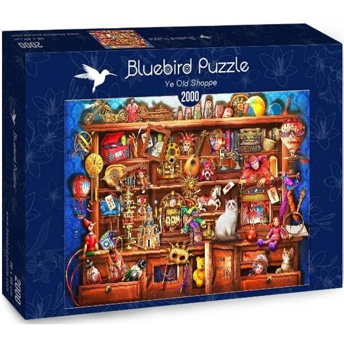 Bluebird puzzle 70168 - Ye Old Shoppe - 2000 db-os puzzle