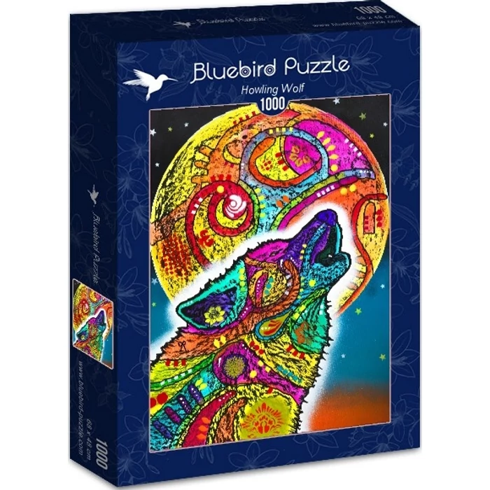 Bluebird puzzle 70203 - Howling Wolf - 1000 db-os puzzle