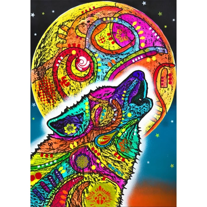 Bluebird puzzle 70203 - Howling Wolf - 1000 db-os puzzle
