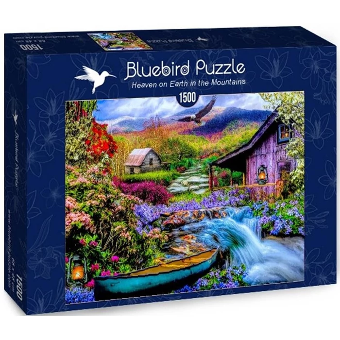 Bluebird puzzle 70210 - Heaven on Earth in the Mountains - 1500 db-os puzzle