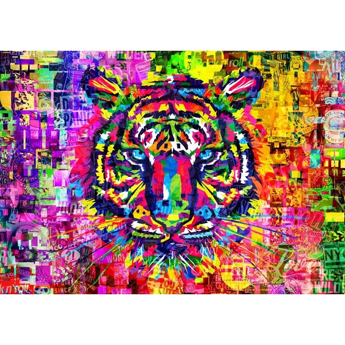 Bluebird puzzle 70221 - Wonderful Tiger - 1000 db-os puzzle