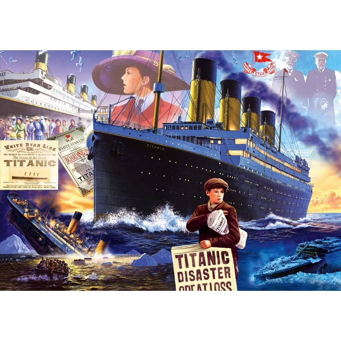 Bluebird 1000 db-os puzzle - Titanic (90664)