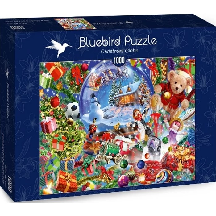 Bluebird puzzle 70236 - Christmas Globe - 1000 db-os puzzle