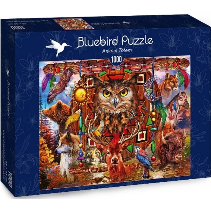 Bluebird puzzle 70247 - Animal Totem - 1000 db-os puzzle