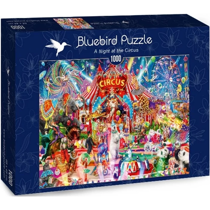Bluebird puzzle 70250 - A Night at the Circus- 1000 db-os puzzle