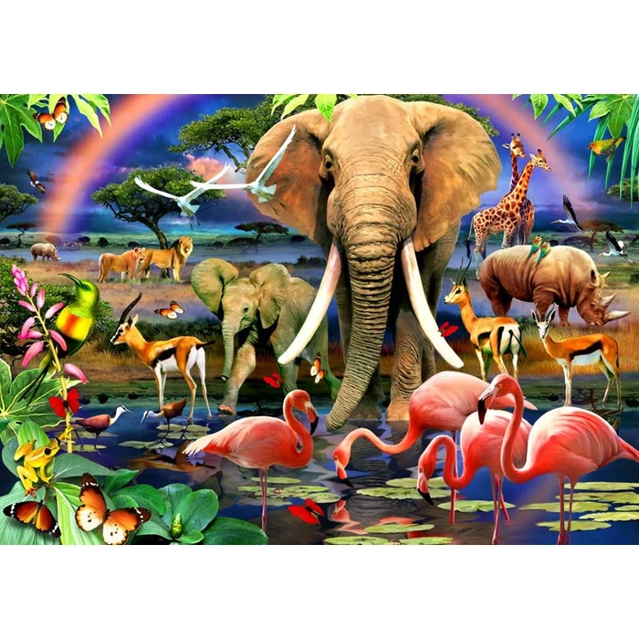 Bluebird puzzle 70286 - African Savannah - 1500 db-os puzzle