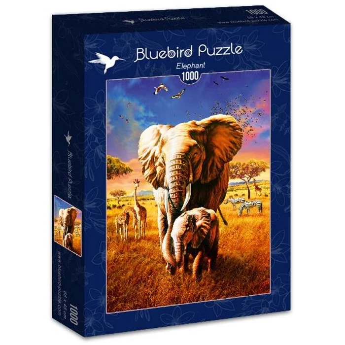 Bluebird 70314 - Elephant - 1000  db-os puzzle