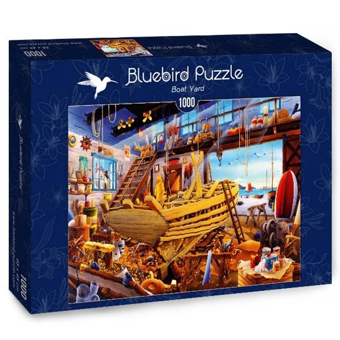 Bluebird 70316 - Boat Yard - 1000 db-os puzzle