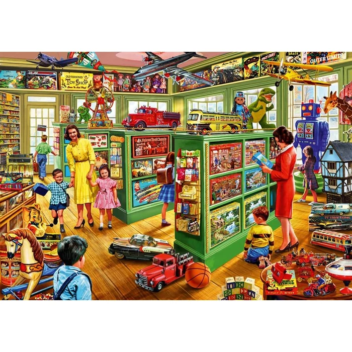 Bluebird 70324 - Toy Shop Interiors - 1000 db-os puzzle