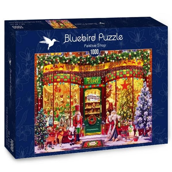 Bluebird 70342 - Festive Shop - 1000 db-os puzzle