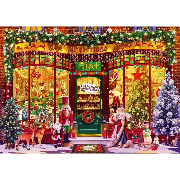 Bluebird 70342 - Festive Shop - 1000 db-os puzzle