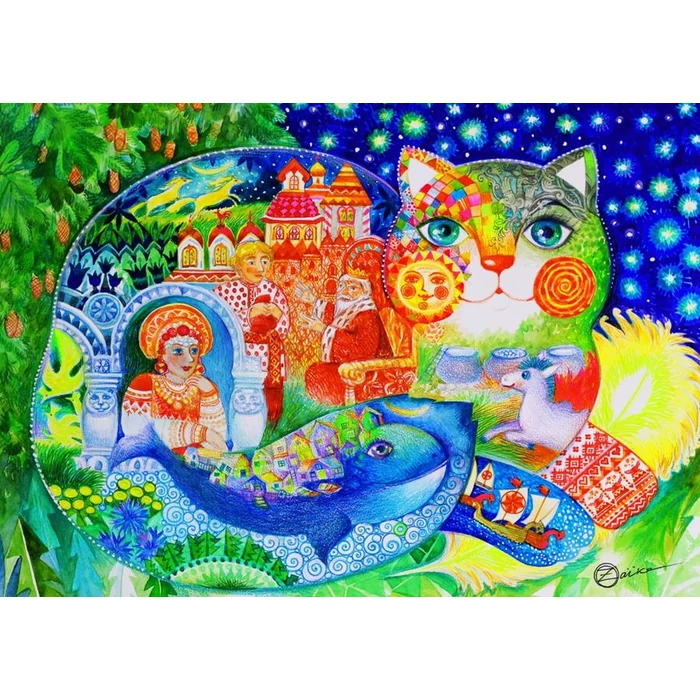 Bluebird 70411 - Russian Tale - 1500 db-os puzzle