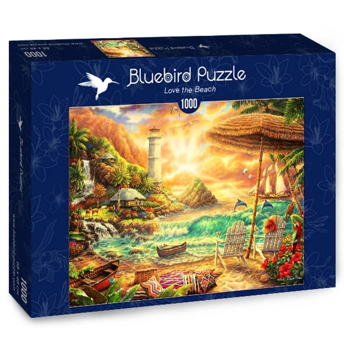 Bluebird 70417- Love the Beach - 1000 db-os puzzle