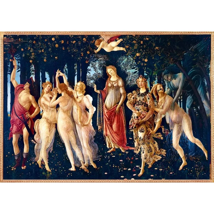 Bluebird Art by 60057 - Botticelli - La Primavera (Spring), 1482 -1000 db-os puzzle