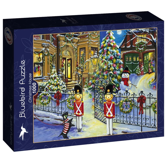 Bluebird 100 db-os puzzle - Christmas House (90031)