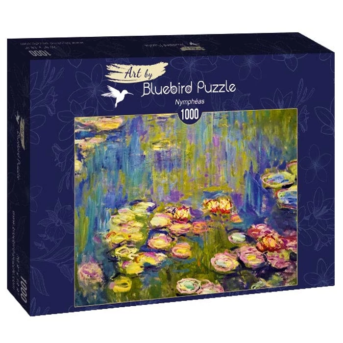 Bluebird Art by 60044 - Claude Monet - Nymphéas - 1000 db-os puzzle ...