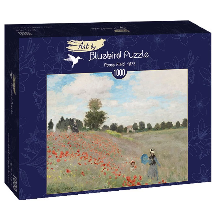 Bluebird 60122 - Claude Monet - Poppy Field, 1873 - 1000 db-os Art by ...