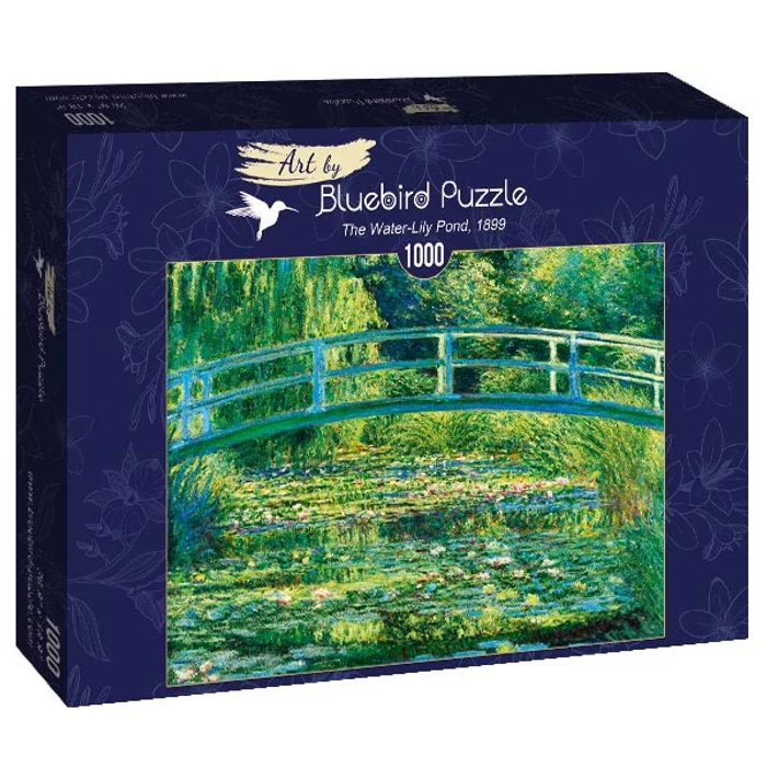 Bluebird Art by 60043 - Claude Monet - The Water-Lily Pond, 1899 - 1000 db-os puzzle