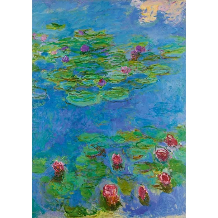 Bluebird Art by 60062 - Claude Monet - Water Lilies, 1917 - 1000 db-os puzzle