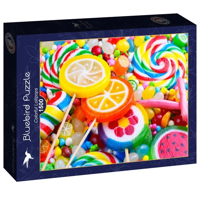 Bluebird 90577 - Colorful Lollipops - 1500 db-os puzzle