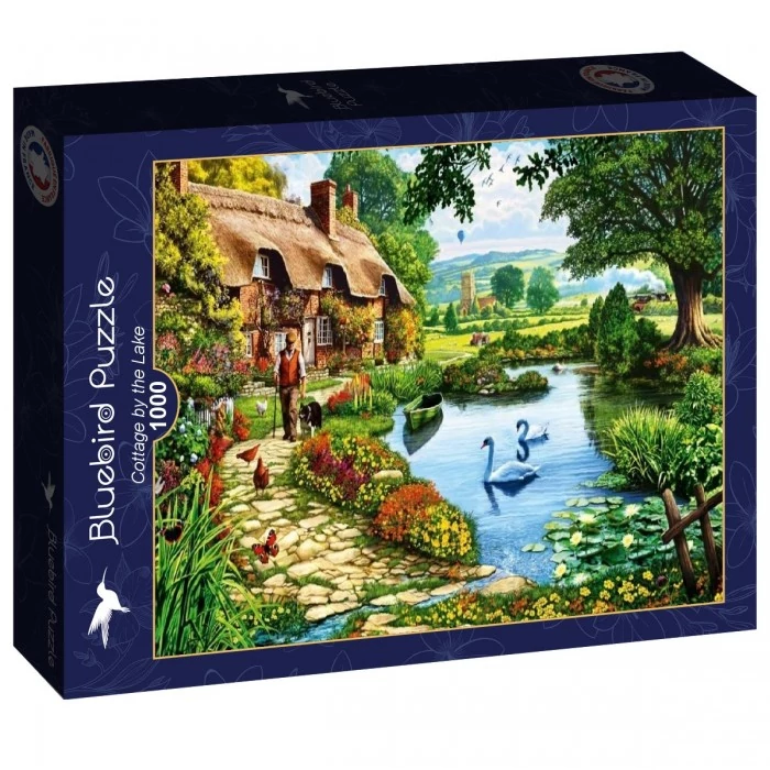 Bluebird 90551 - Cottage by the Lake - 1000db-os puzzle