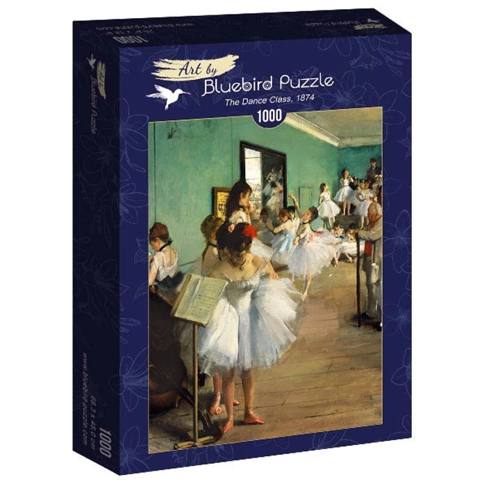 Bluebird Art by 60046 - Degas - The Dance Class, 1874 - 1000 db-os puzzle