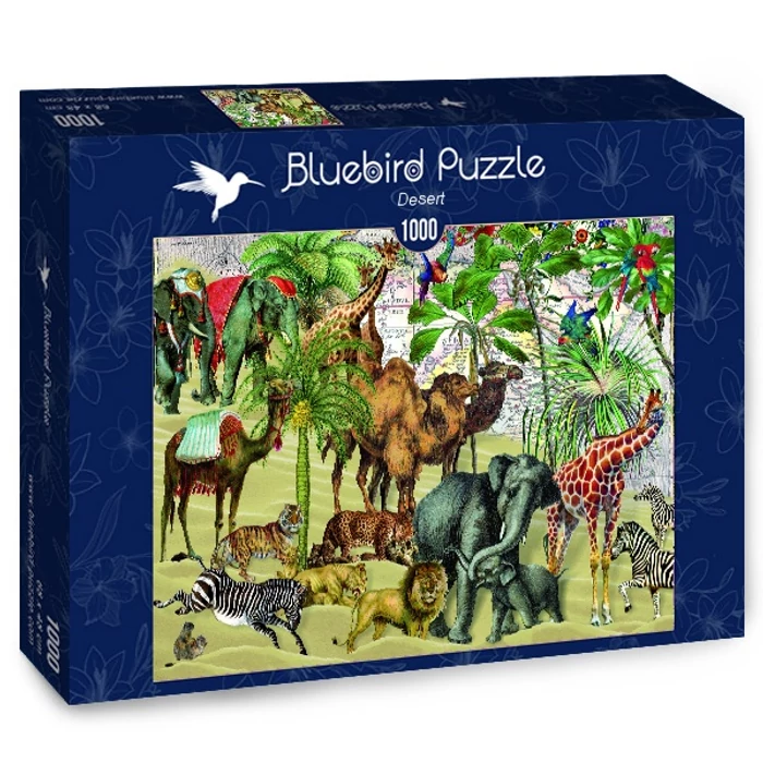 Bluebird 70476 - Desert - 1000 db-os puzzle