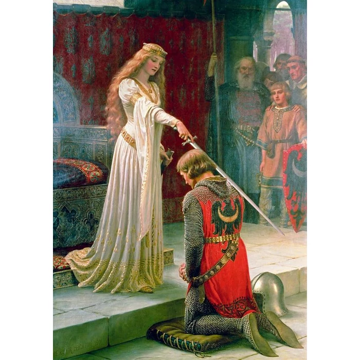Bluebird Art by 60071 - Edmund Blair Leighton - The Accolade, 1901 - 1000 db-os puzzle