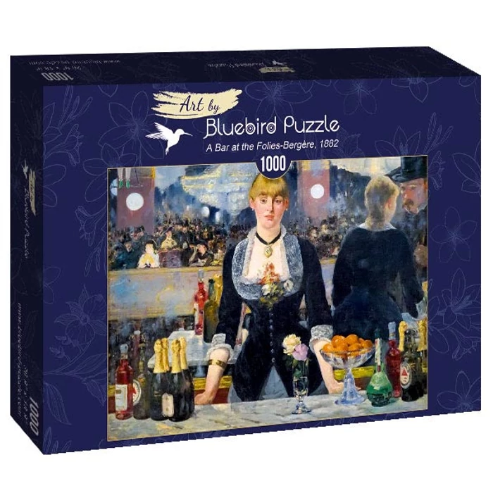 Bluebird Art by 60080 - Édouard Manet - A Bar at the Folies-Bergère, 1882 - 1000 db-os puzzle