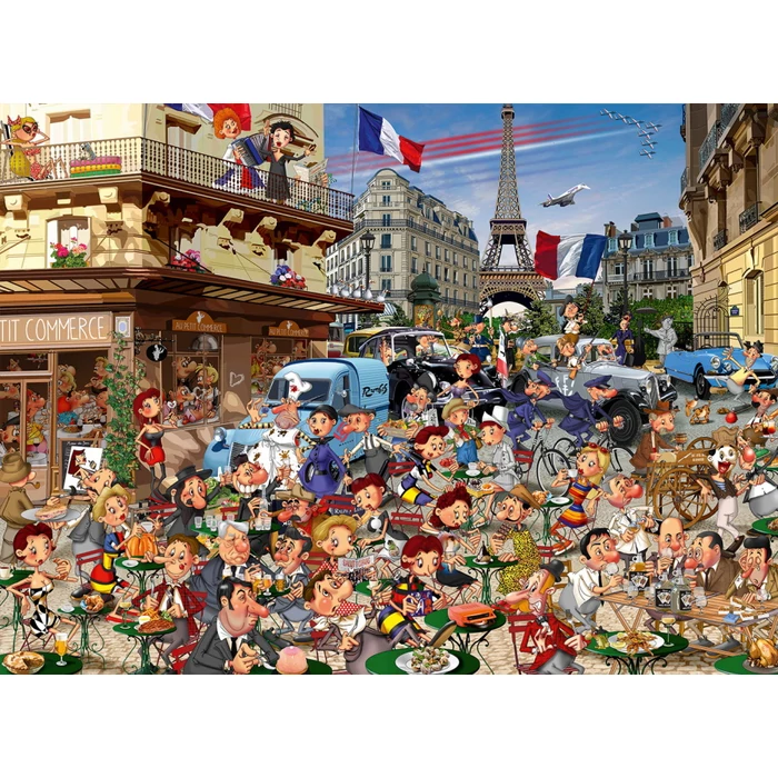 Bluebird 70551 Francois Ruyer - Les 30 Glorieuses - 4000 db-os puzzle