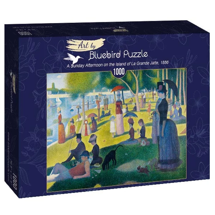 Bluebird Art by 60086 - Georges Seurat - A Sunday Afternoon on the Island of La Grande Jatte, 1886 - 1000 db-os puzzle