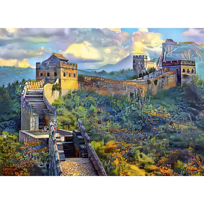 Bluebird 1000 db-os puzzle - Wall of China (90286)