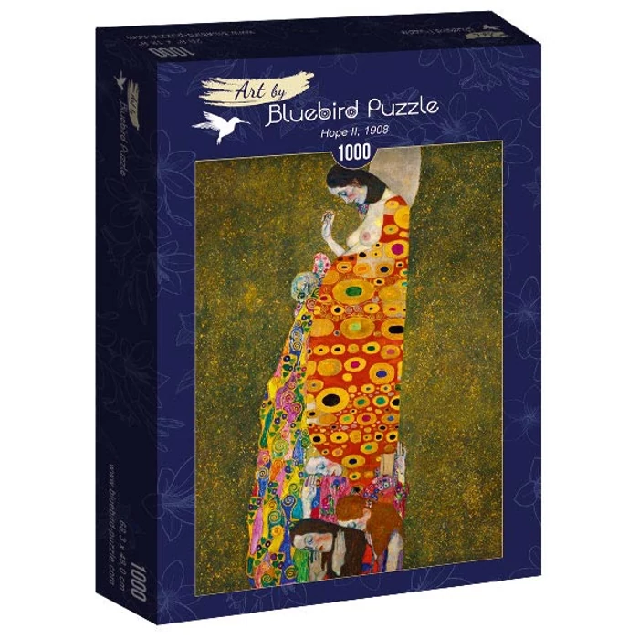 Bluebird Art by 60022 - Gustave Klimt - Hope II, 1908 - 1000 db-os puzzle