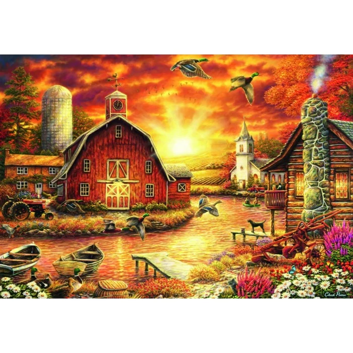 Bluebird 1000 db-os puzzle - Honey Drip Farm (90564)