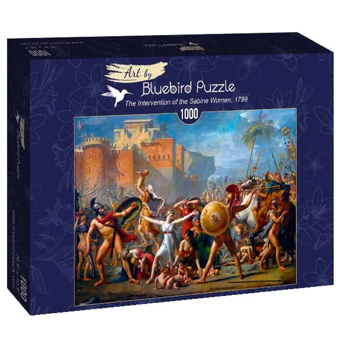 Bluebird Art by 60084 - Jacques-Louis David - The Intervention of the Sabine Women, 1799 - 1000 db-os puzzle
