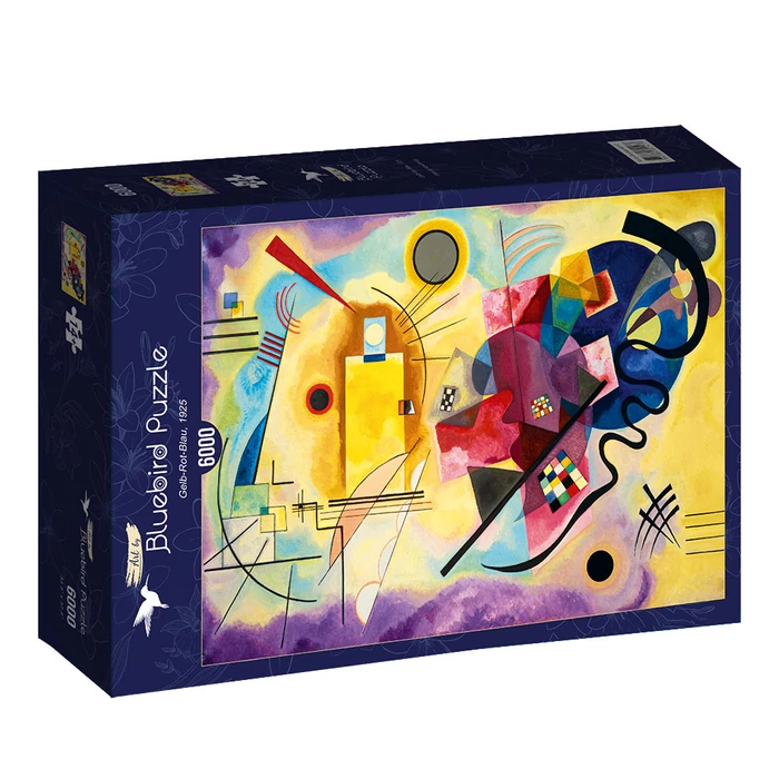 Bluebird 6000 db-os puzzle - Kandinsky - Yellow, Red, Blue  (60147)