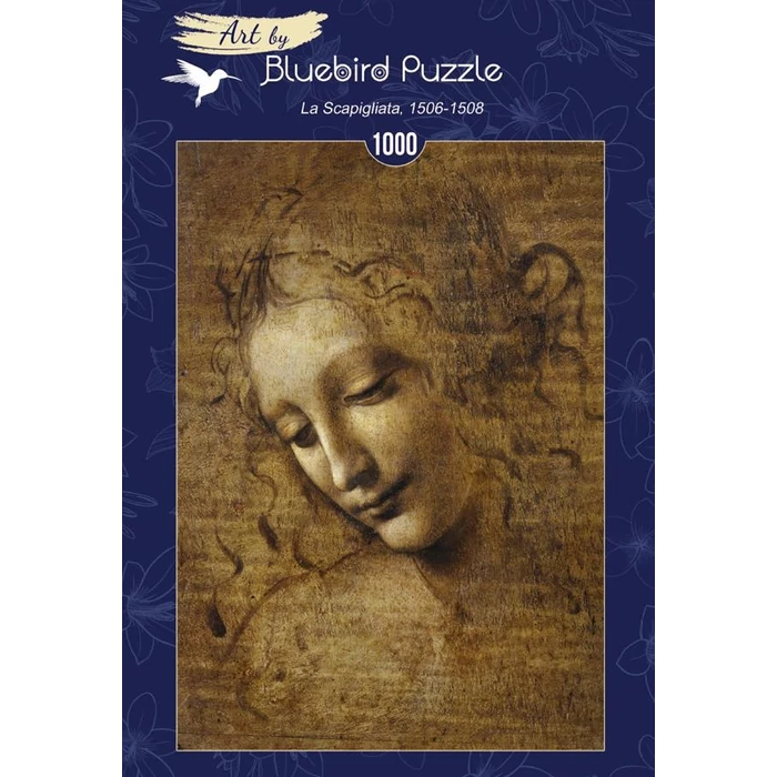 Bluebird 60117 - Leonardo da Vinci - La Scapigliata, 1506-1508 - 1000 db-os Art by puzzle