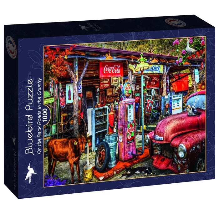 Bluebird 90584 - On the Back Roads in the Country - 1000 db-os puzzle