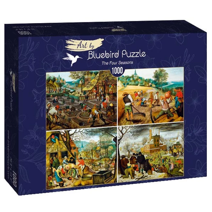 Bluebird Art by 60020 - Pieter Brueghel the Younger - The Four Seasons - 1000 db-os puzzle