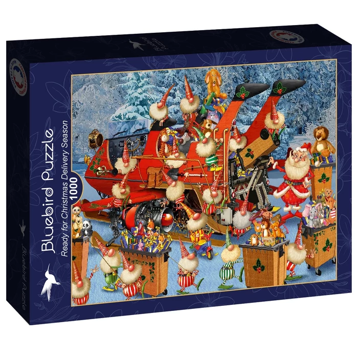 Bluebird 1000 db-os puzzle - Ready for Christmas Delivery Season (90035)