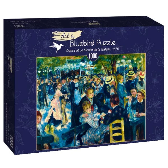 Bluebird Art by 60049 - Renoir - Dance at Le Moulin de la Galette, 1876 - 1000 db-os puzzle