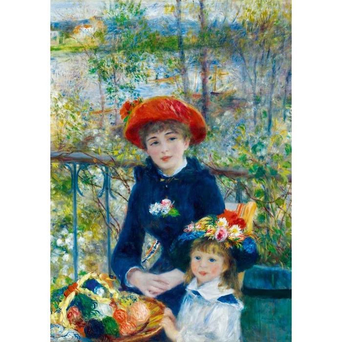 Bluebird Art by 60050 - Renoir - Two Sisters (On the Terrace), 1881 - 1000 db-os puzzle